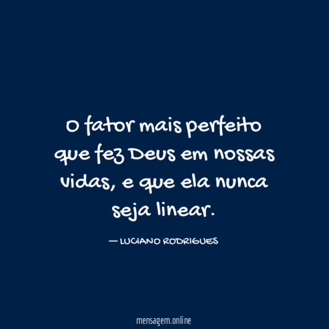 O fator mais perfeito que fez Deus em nossas vidas