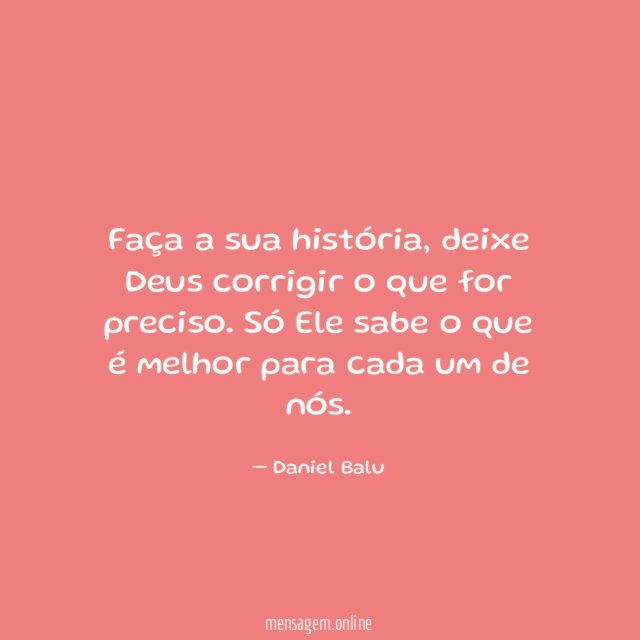 Faça a sua história