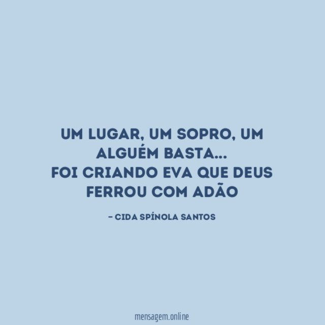 Um lugar