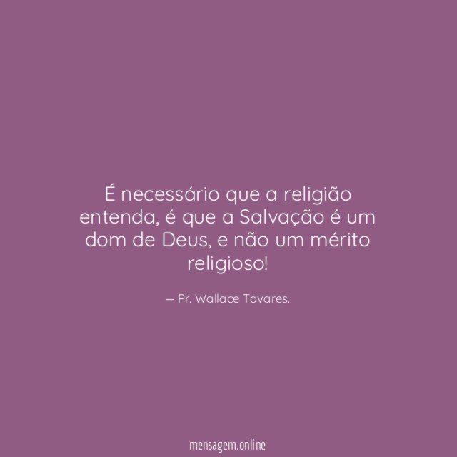 É necessário que a religião entenda