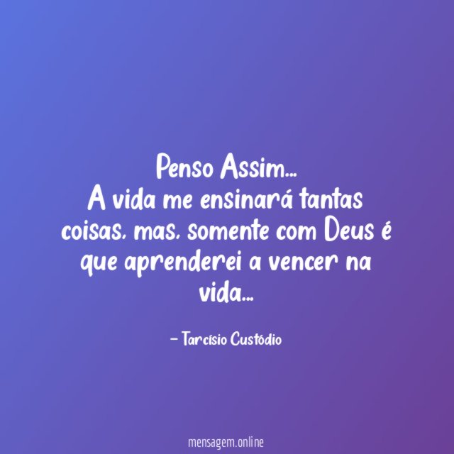 Penso Assim