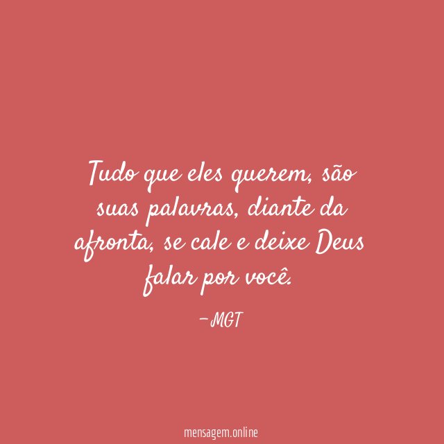 Tudo que eles querem