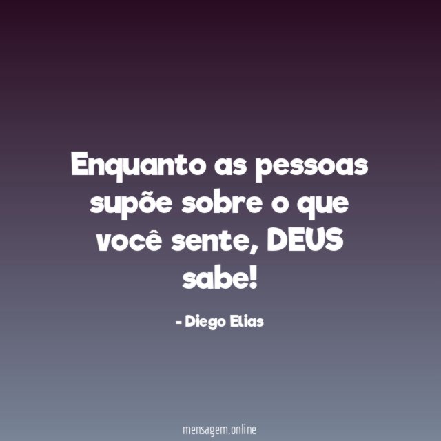 Enquanto as pessoas supõe sobre o que você sente