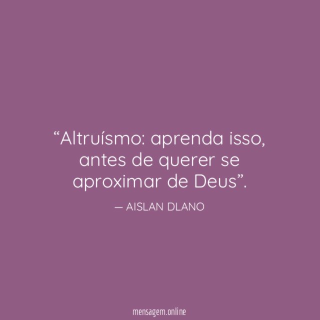 Altruísmo