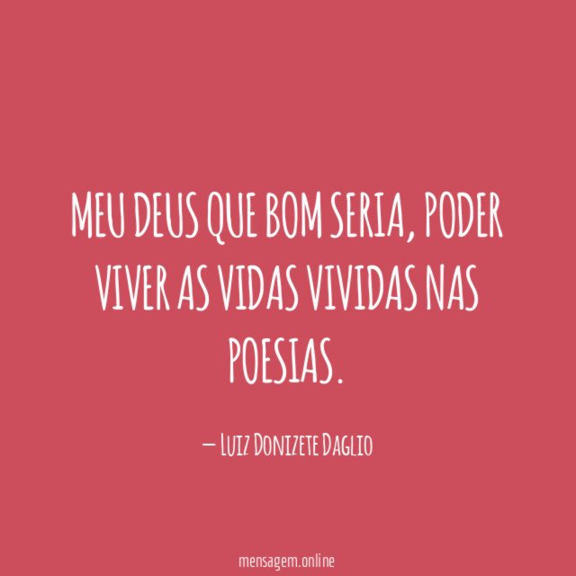 MEU DEUS QUE BOM SERIA