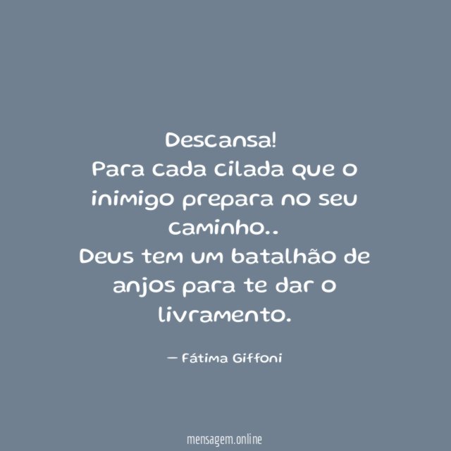 Descansa