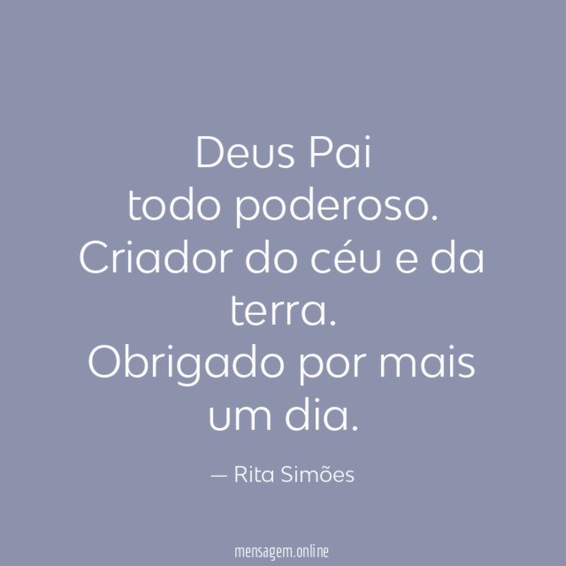 Deus Pai todo poderoso