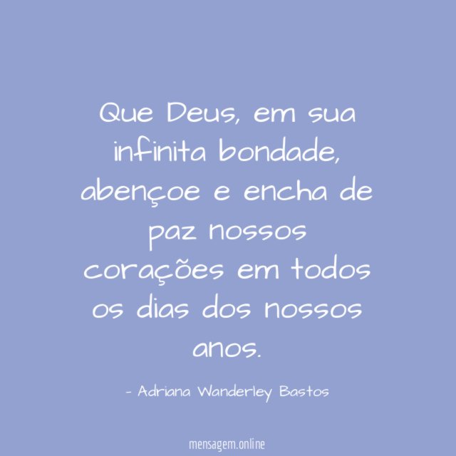 Que Deus