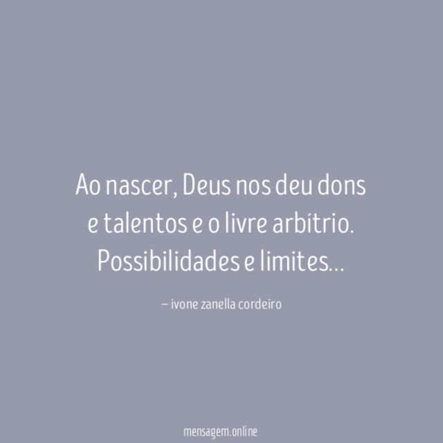 Ao nascer