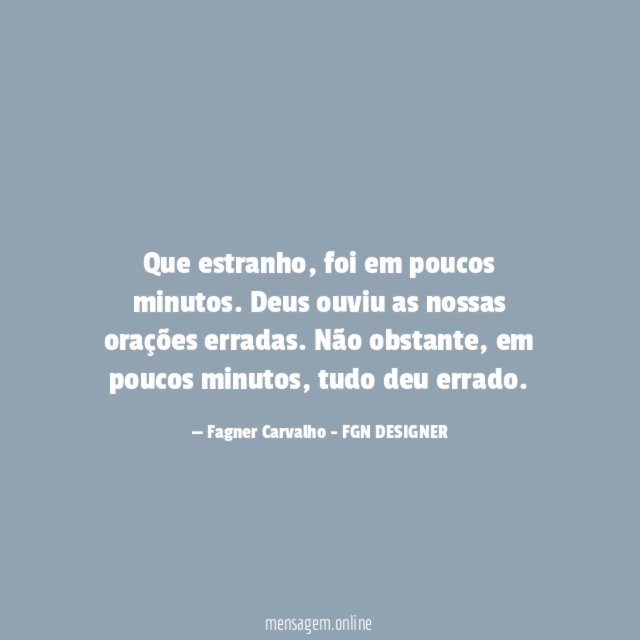 Que estranho