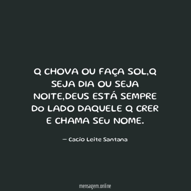 Q CHOVA OU FAÇA SOL