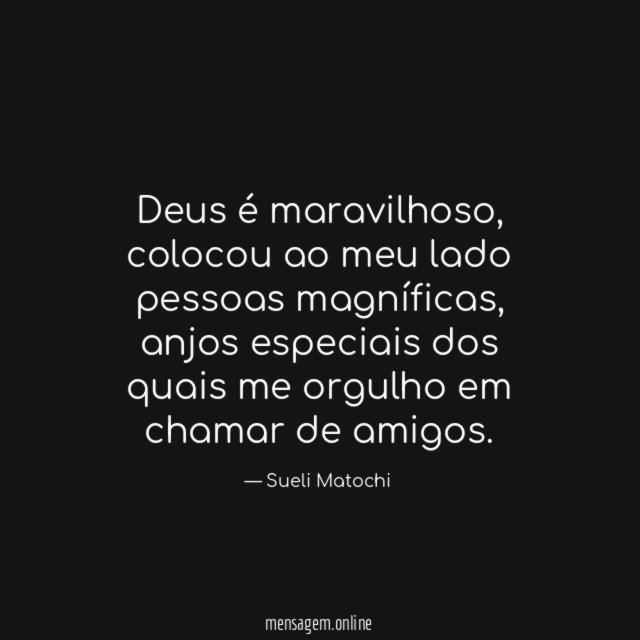 Deus é maravilhoso