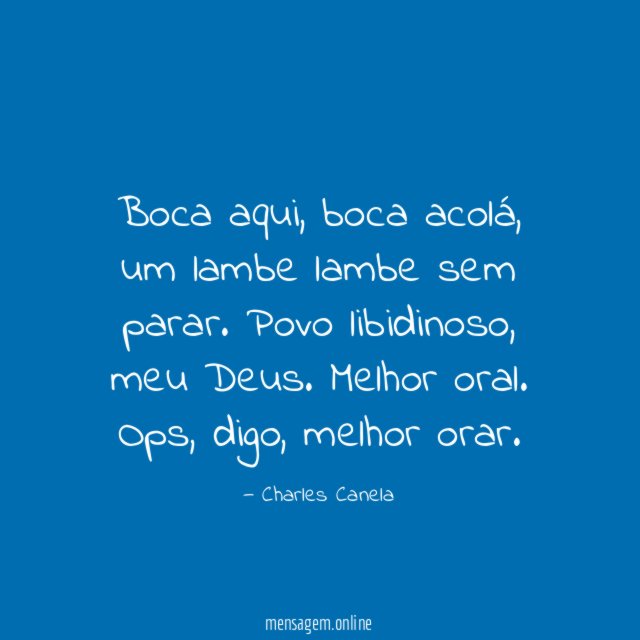 Boca aqui