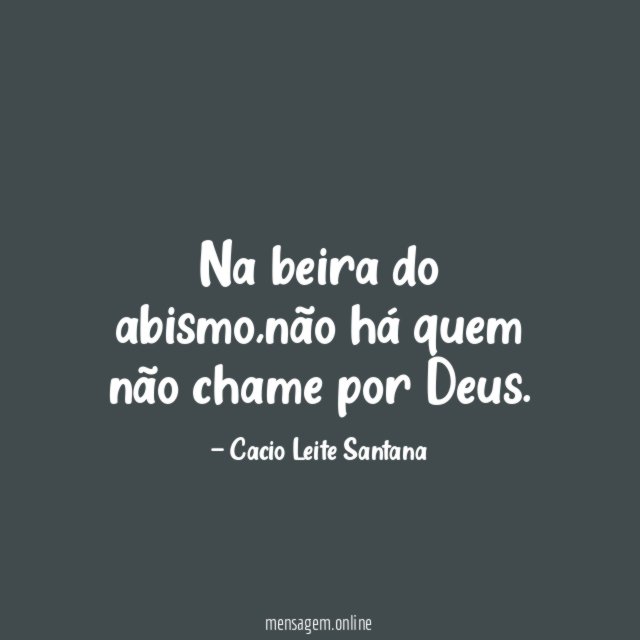 Na beira do abismo