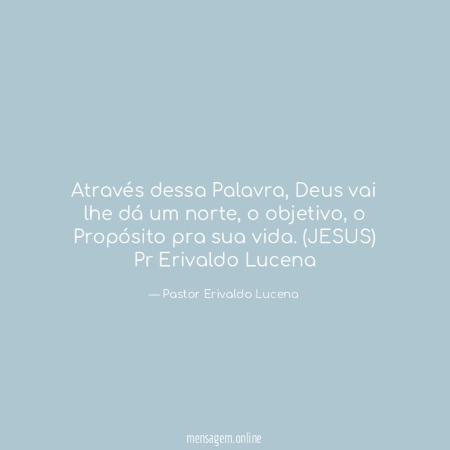Através dessa Palavra