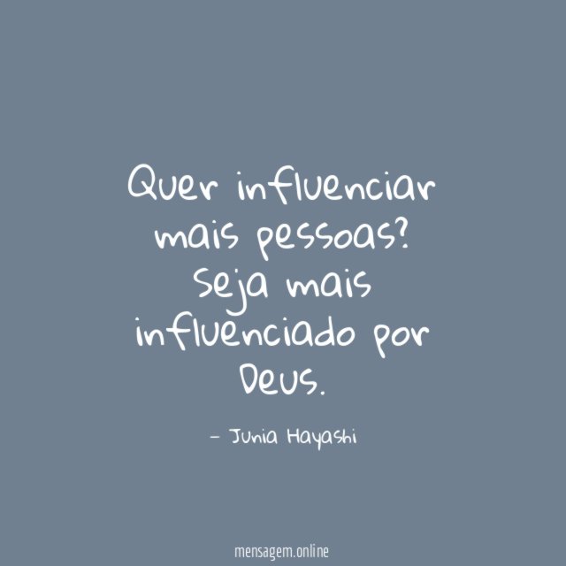 Quer influenciar mais pessoas