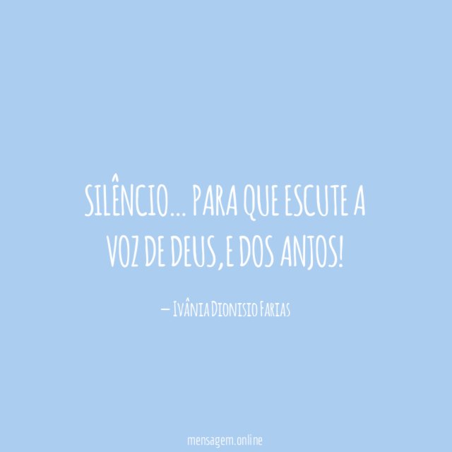 Silêncio