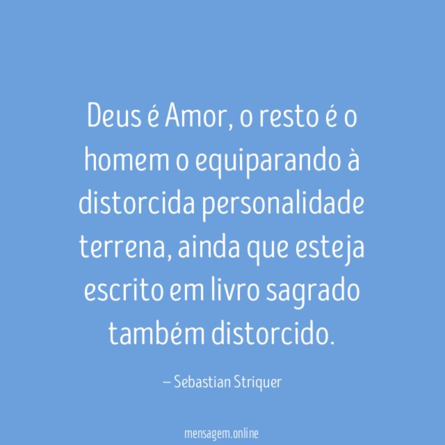 Deus é Amor