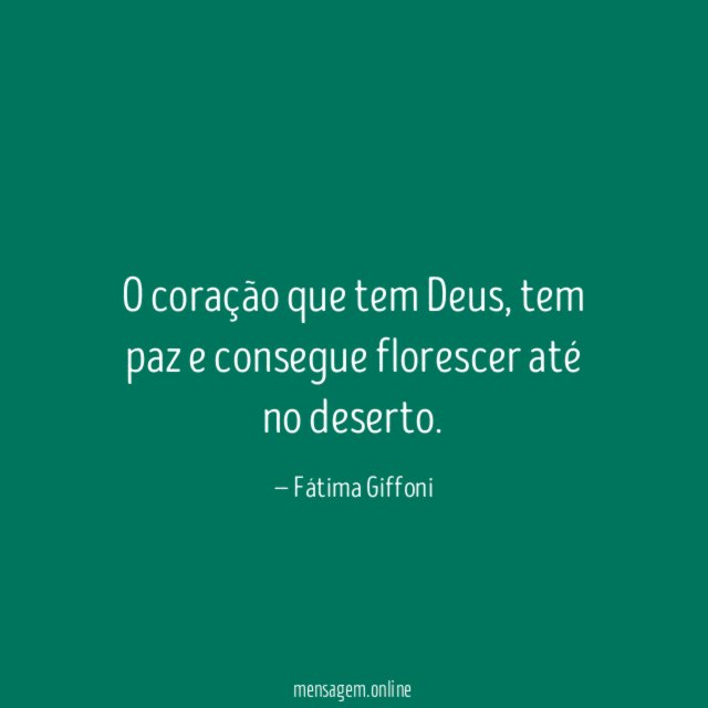O coração que tem Deus