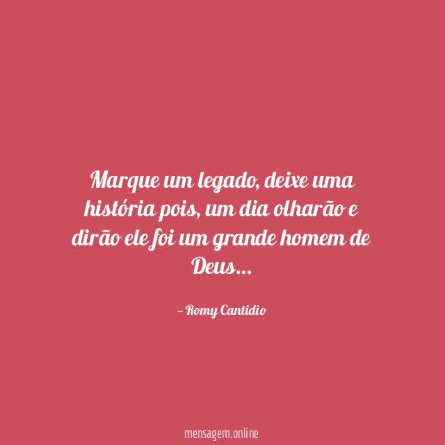Marque um legado