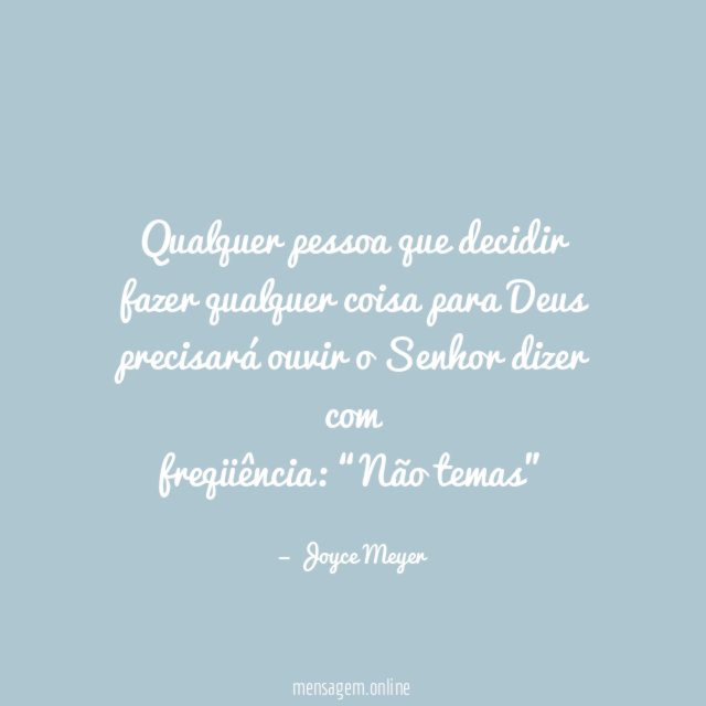 Qualquer pessoa que decidir fazer qualquer coisa para