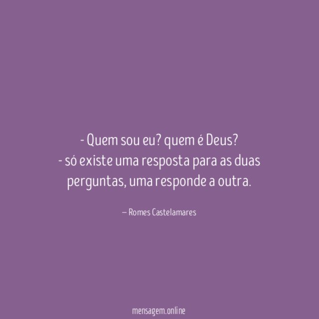 Quem sou eu