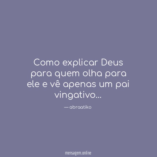Como explicar Deus para quem olha para ele