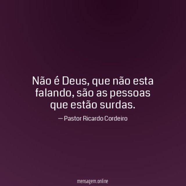 Não é Deus