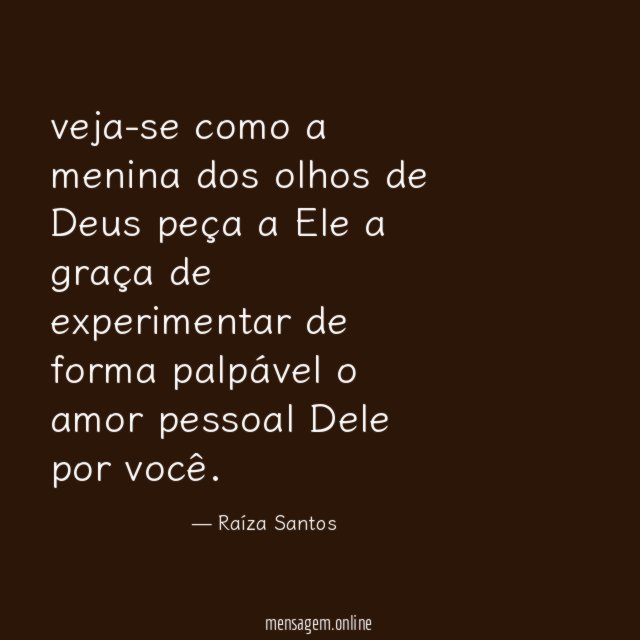 veja-se como a menina dos olhos de Deus peça