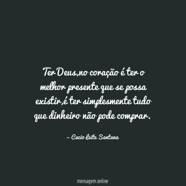 Ter Deus
