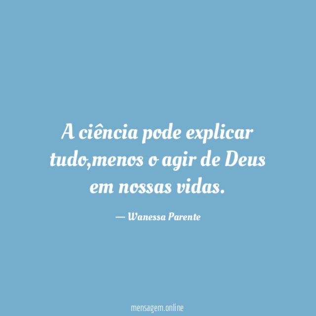 A ciência pode explicar tudo