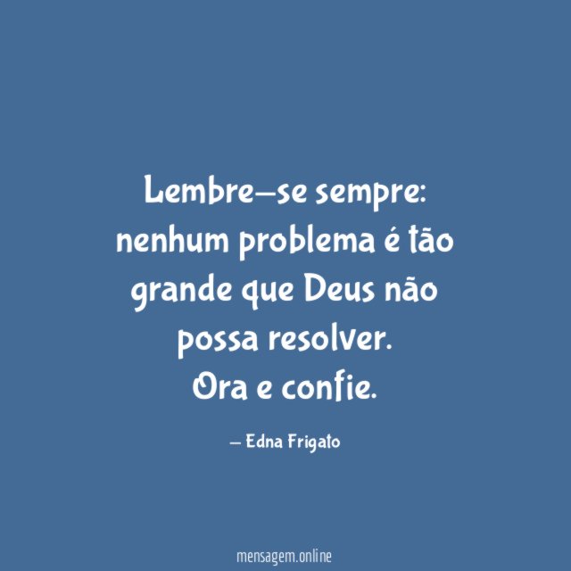 Lembre-se sempre