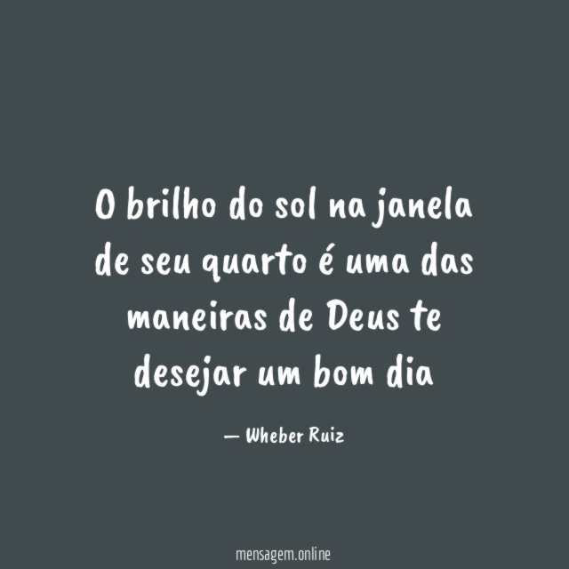 O brilho do sol na janela de seu