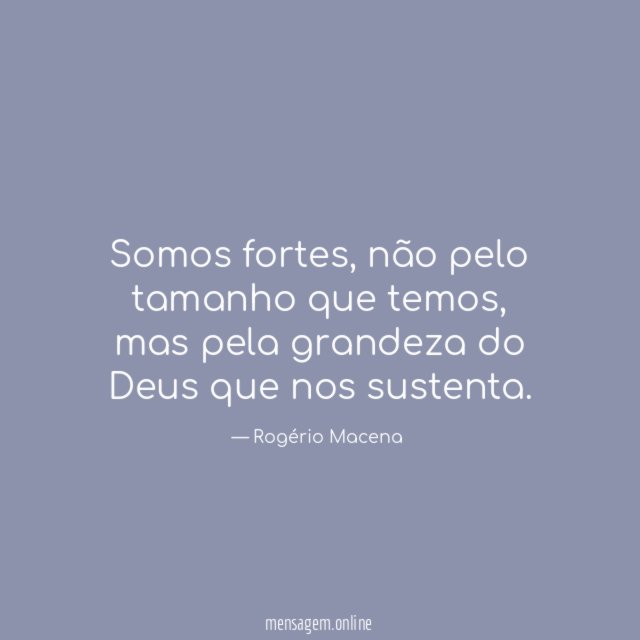 Somos fortes