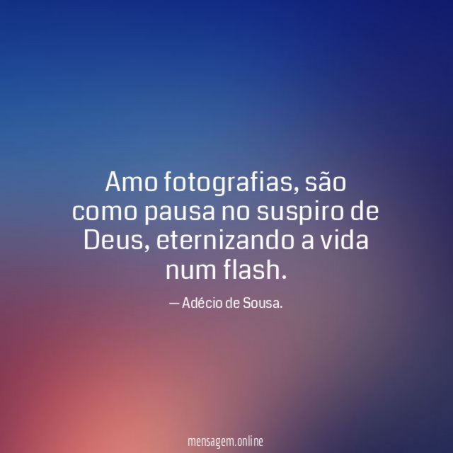 Amo fotografias