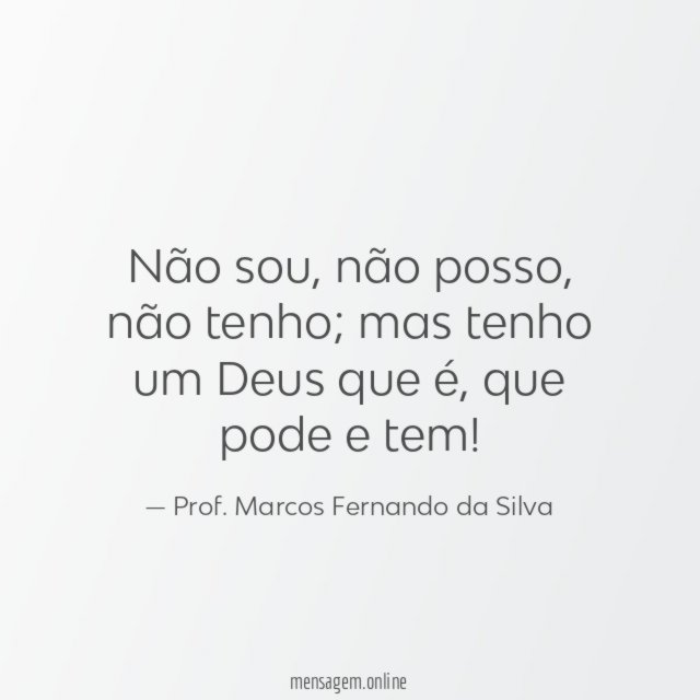 Não sou