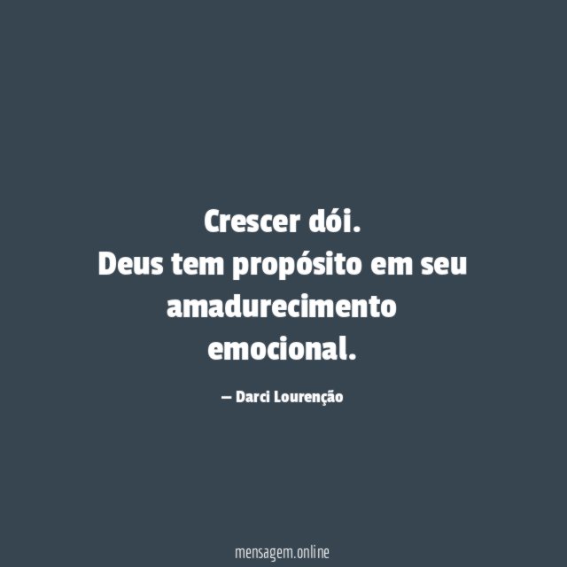 Crescer dói