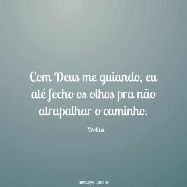 Com Deus me guiando