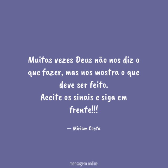 Muitas vezes Deus não nos diz o que fazer