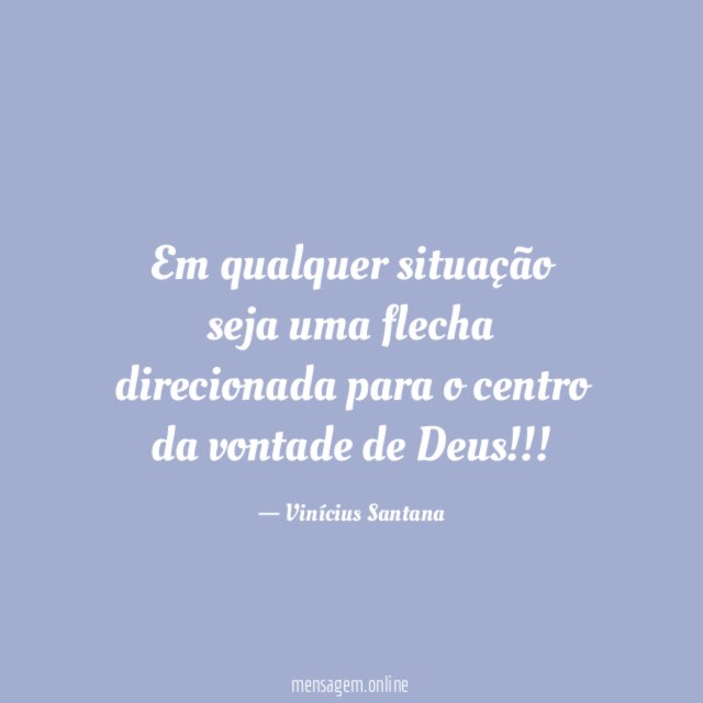 Em qualquer situação seja uma flecha direcionada para
