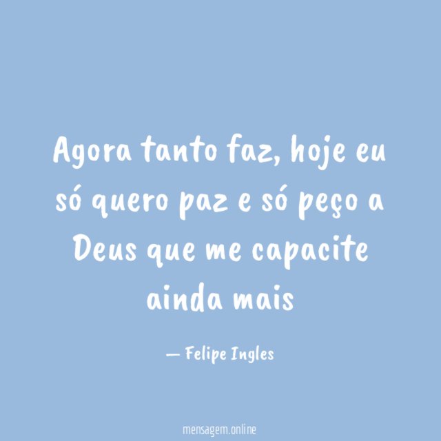 Agora tanto faz