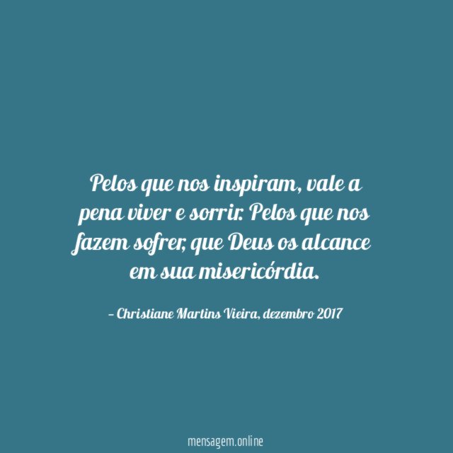 Pelos que nos inspiram