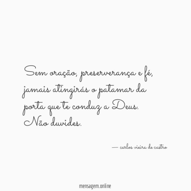 Sem oração
