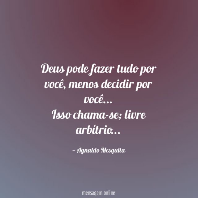 Deus pode fazer tudo por você
