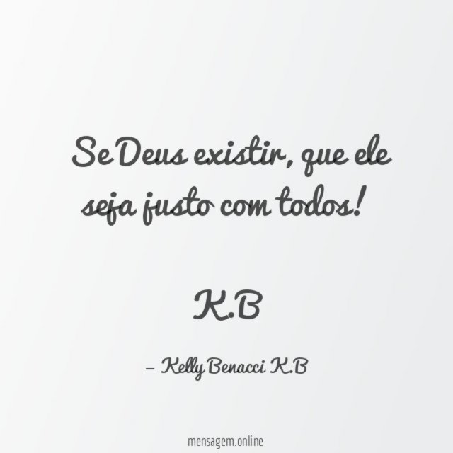 Se Deus existir