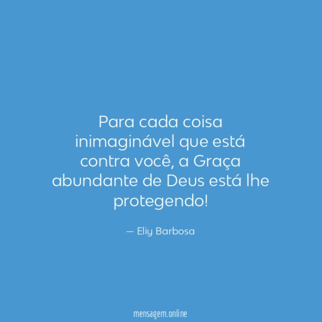 Para cada coisa inimaginável que está contra você
