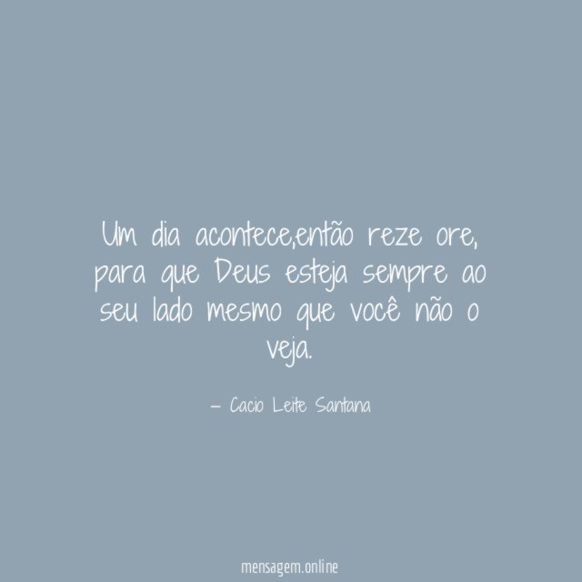 Um dia acontece