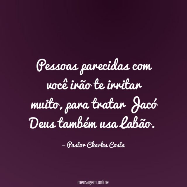 Pessoas parecidas com você irão te irritar muito