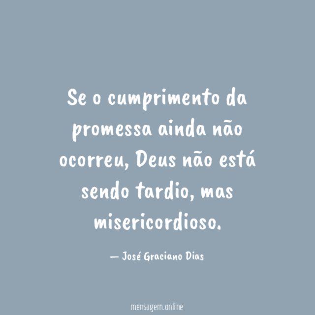 Se o cumprimento da promessa ainda não ocorreu