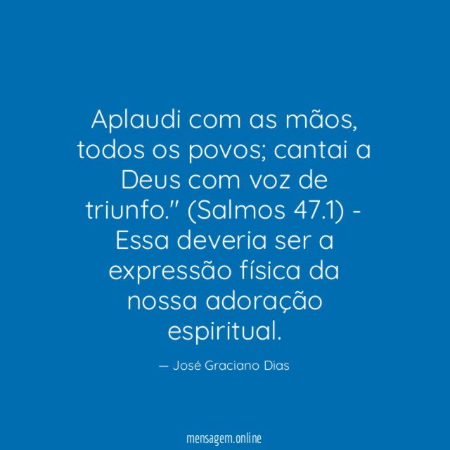 Aplaudi com as mãos